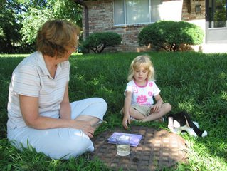 reading with child